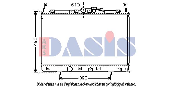 AKS DASIS Radiators, Motora dzesēšanas sistēma 140059N